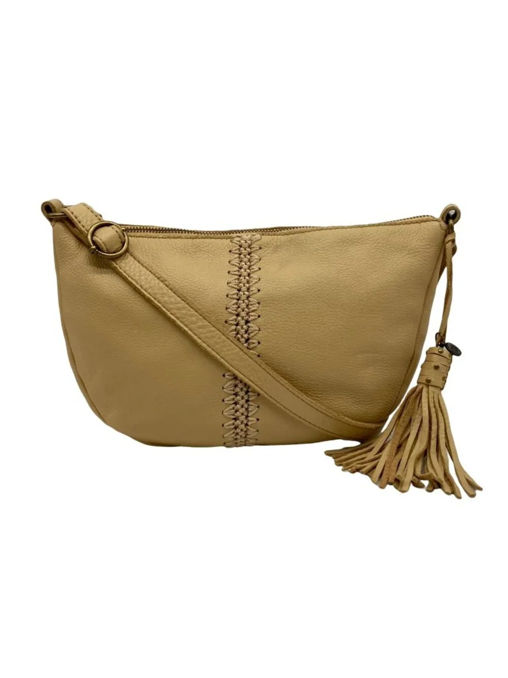The Sak Silverlake Buttercup Leather Crescent Crossbody